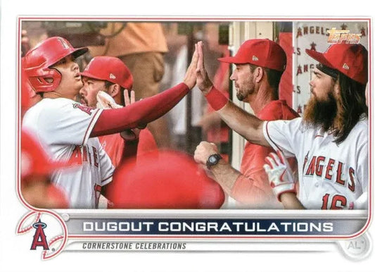 2022 Topps Shohei Ohtani / Brandon Marsh - Checklist #416 Los Angeles Angels