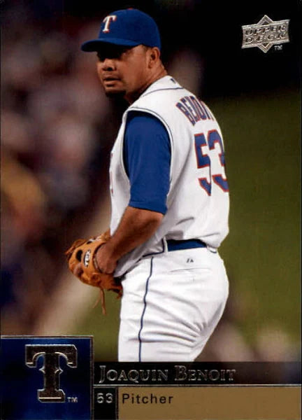 2009 Upper Deck Joaquin Benoit #910 Texas Rangers