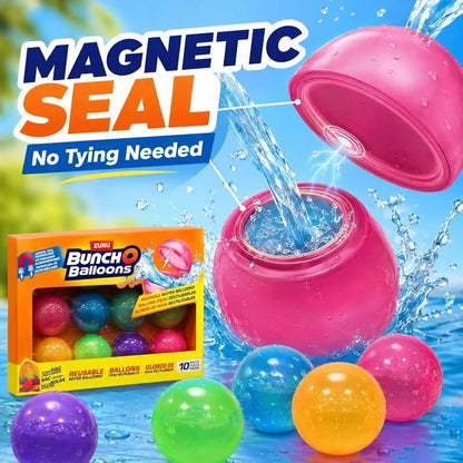 ZURU Bunch O Balloons Reusable Water Balloons, 10-Pack
