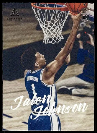 2021 Panini Luminance Jalen Johnson Rookie 88 Duke Blue Devils