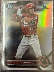 2022 Bowman Chrome Refractor & Sapphire Baseball Cards #BDC1-195