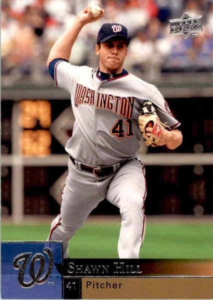 2009 Upper Deck Shawn Hall #929 Washington Nationals