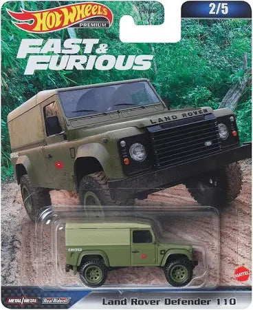 2023 Hot Wheels Premium Fast & Furious Land Rover Defender 110 2/5