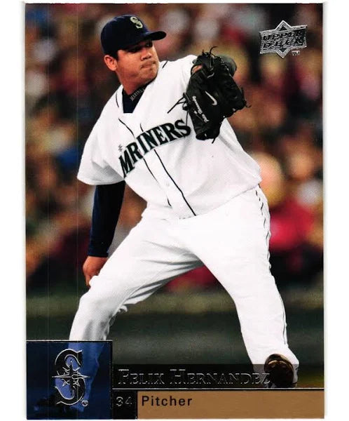 2009 Upper Deck Felix Hernandez #865 Seattle Mariners