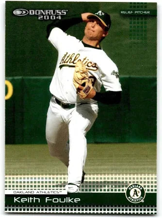 2004 Donruss Keith Foulke #166 Oakland Athletics