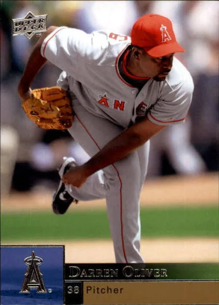 2009 Upper Deck Darren Oliver #693 Los Angeles Angels