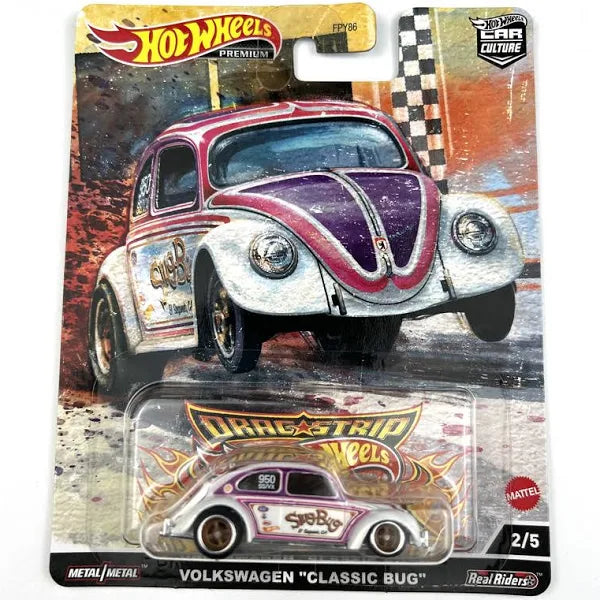 Hot Wheels Premium Car Culture Drag Strip - Set of 5 or Assorted Style