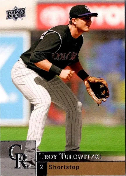 2009 Upper Deck Troy Tulowitzki #625 Colorado Rockies