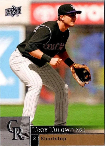 2009 Upper Deck Troy Tulowitzki #625 Colorado Rockies