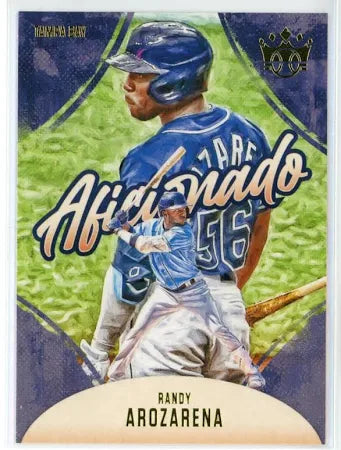 2021 Panini Diamond Kings Aficionado Randy Arozarena #A-9 Tampa Bay Rays