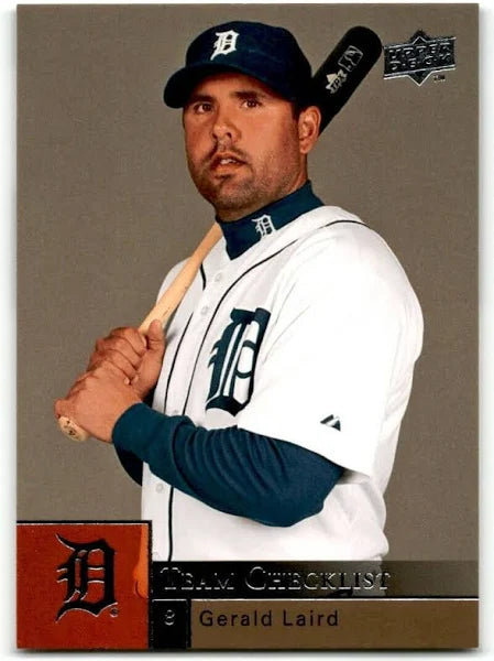 2009 Upper Deck Gerald Laird #955 Detroit Tigers