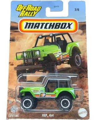 2023 Matchbox OffRoad Rally Assorted Style - Choose