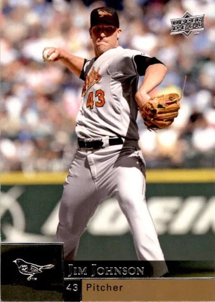 2009 Upper Deck Jim Johnson #532 Baltimore Orioles