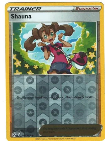 Sword and Shield Fusion Strike Reverse Holo 240 Shauna