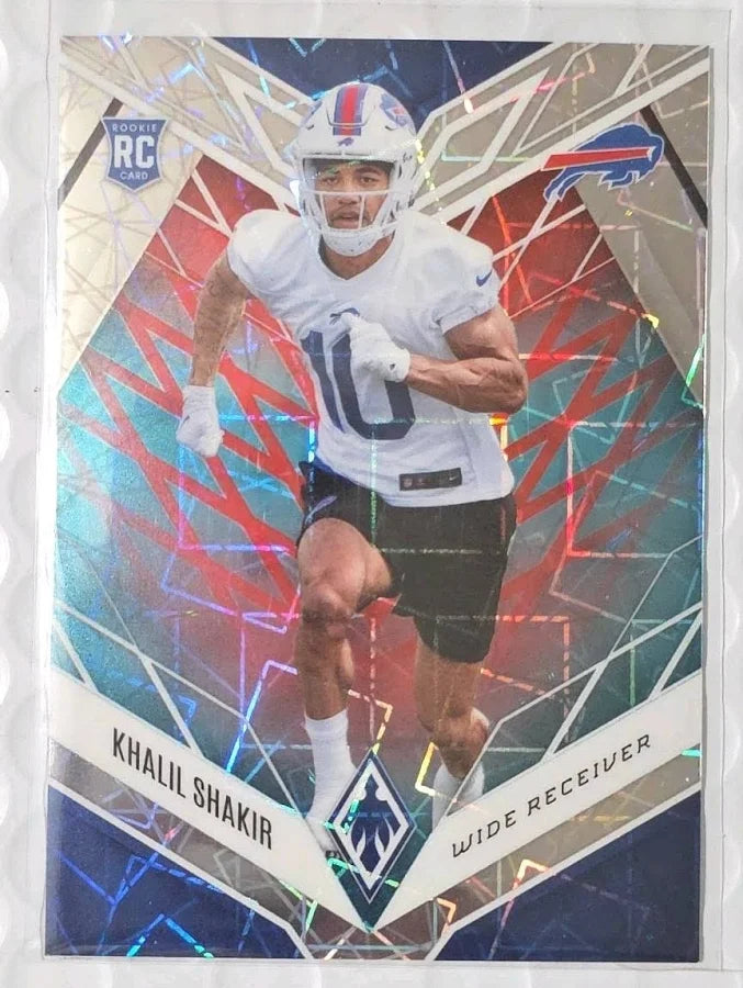 2022 Panini Phoenix Fire & Ice Khalil Shakir #145 Buffalo Bills