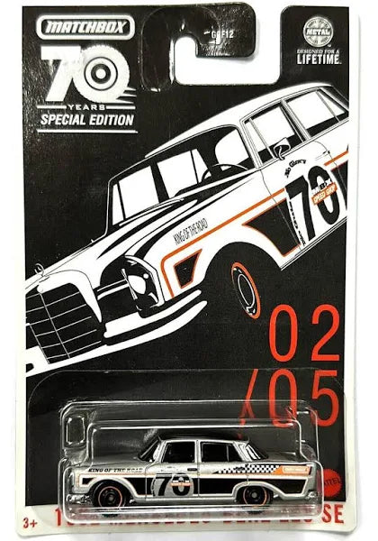 Matchbox 70 Years Special Edition 1962 Mercedes-Benz 220 SE - walk-of-famesports