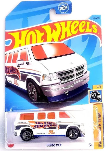 Hot Wheels Dodge Van HW 55 Race Team 2/5 66/250 - Assorted Color