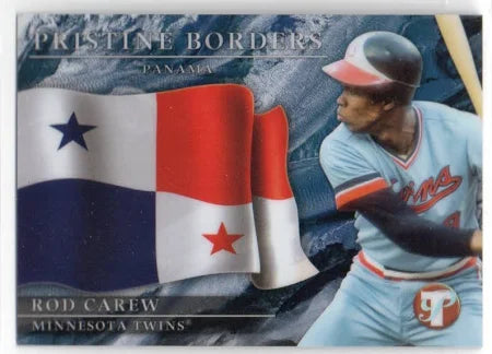 2022 Topps Pristine Borders Rod Carew #PB-2 MINNESOTA TWINS