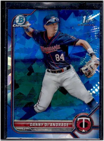2022 Bowman Chrome Sapphire Baseball BCP-156 Danny De Andrade 1st Bowman
