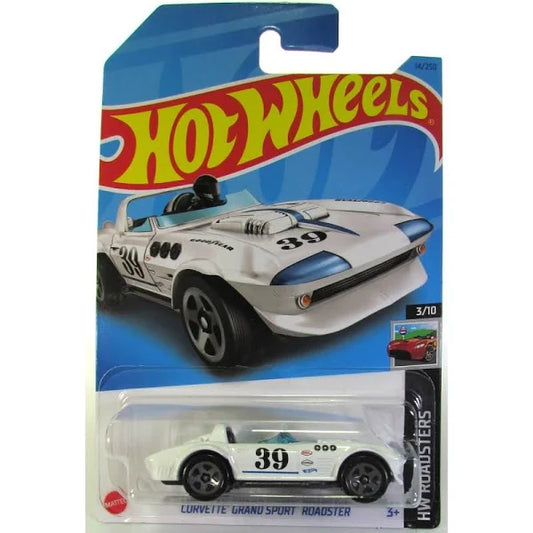 Hot Wheels Corvette Grand Sport Roadster White HW Roadsters 3/10 14/250