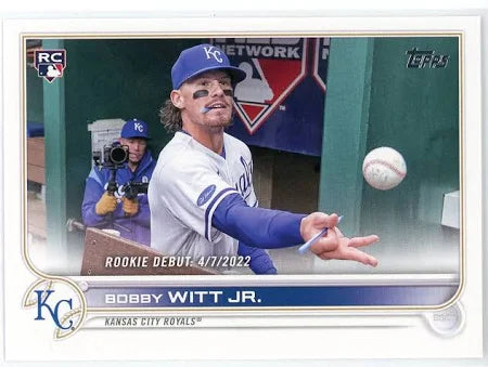 2022 Topps Update Bobby Witt Jr RC #US187 Royals