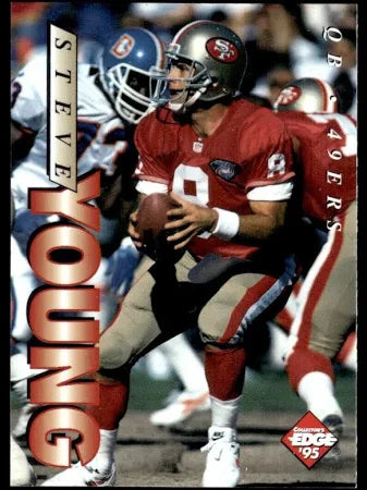 1995 Edge Steve Young #212 San Francisco 49ers