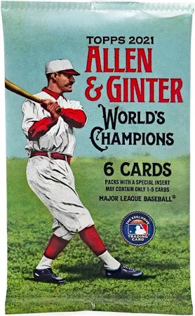 MLB Topps 2021 Allen & Ginter Pack