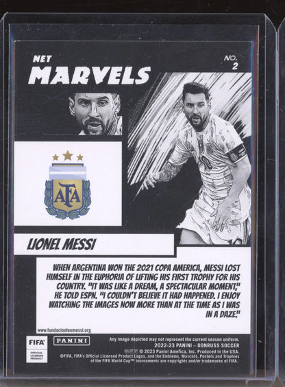 2022-23 Panini Donruss Net Marvels Lionel Messi #2