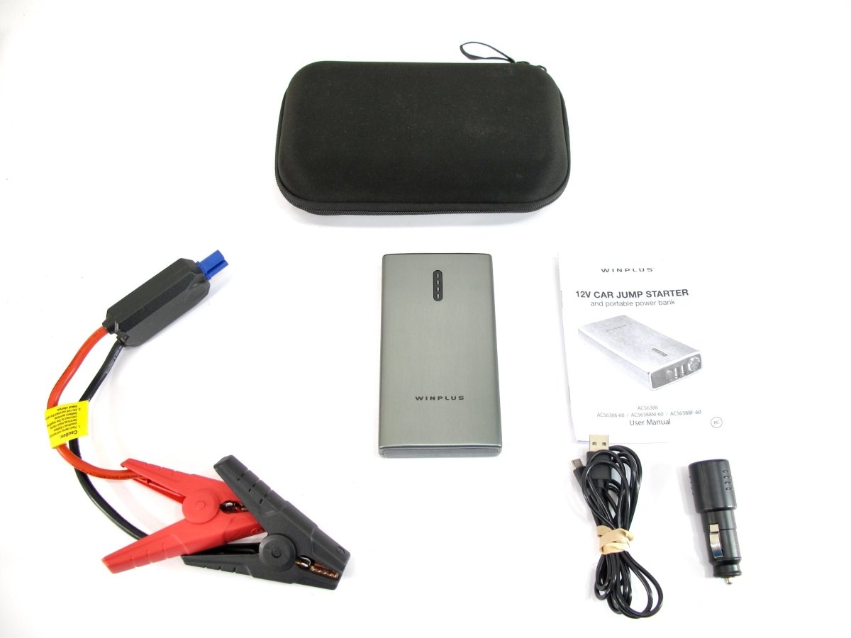 Winplus Type S 12V Portable Car Jump Starter and Power Bank Kit - photo 3