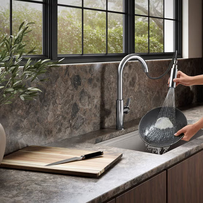 Kohler Rodean Touchless Kitchen Faucet, Chrome
