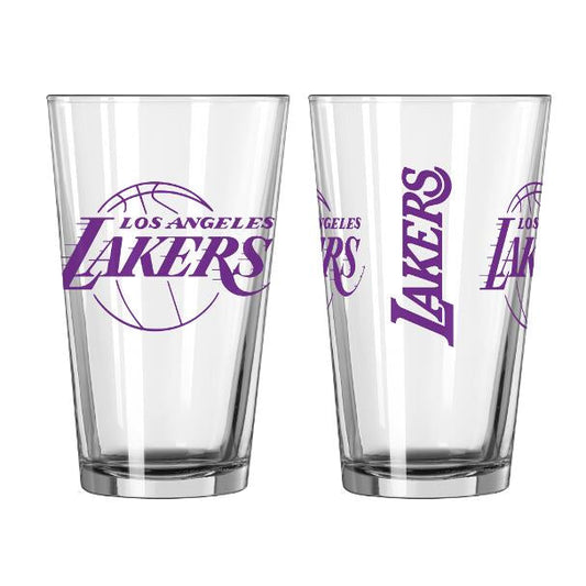 NBA Teams 16 oz Pint Glass - Assorted Team & Style Choose your