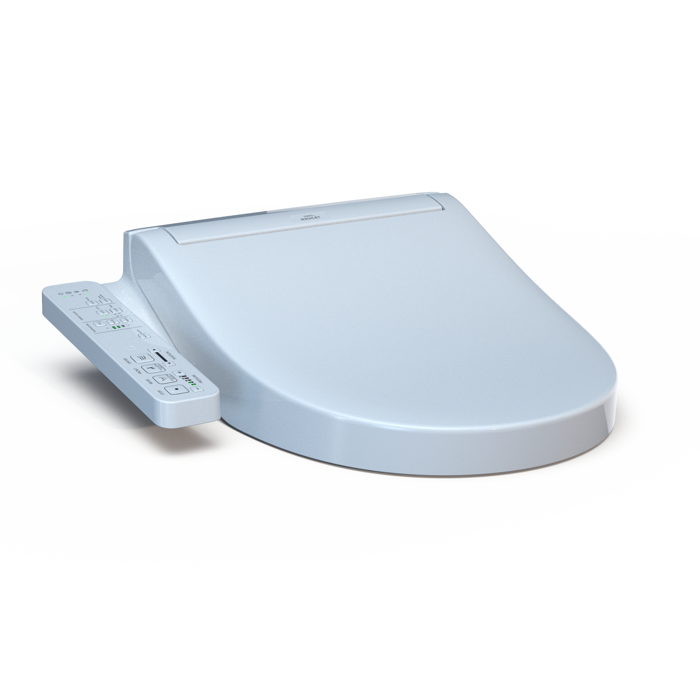 TOTO WASHLET KC2 Electronic Bidet Seat, Round, Cotton White