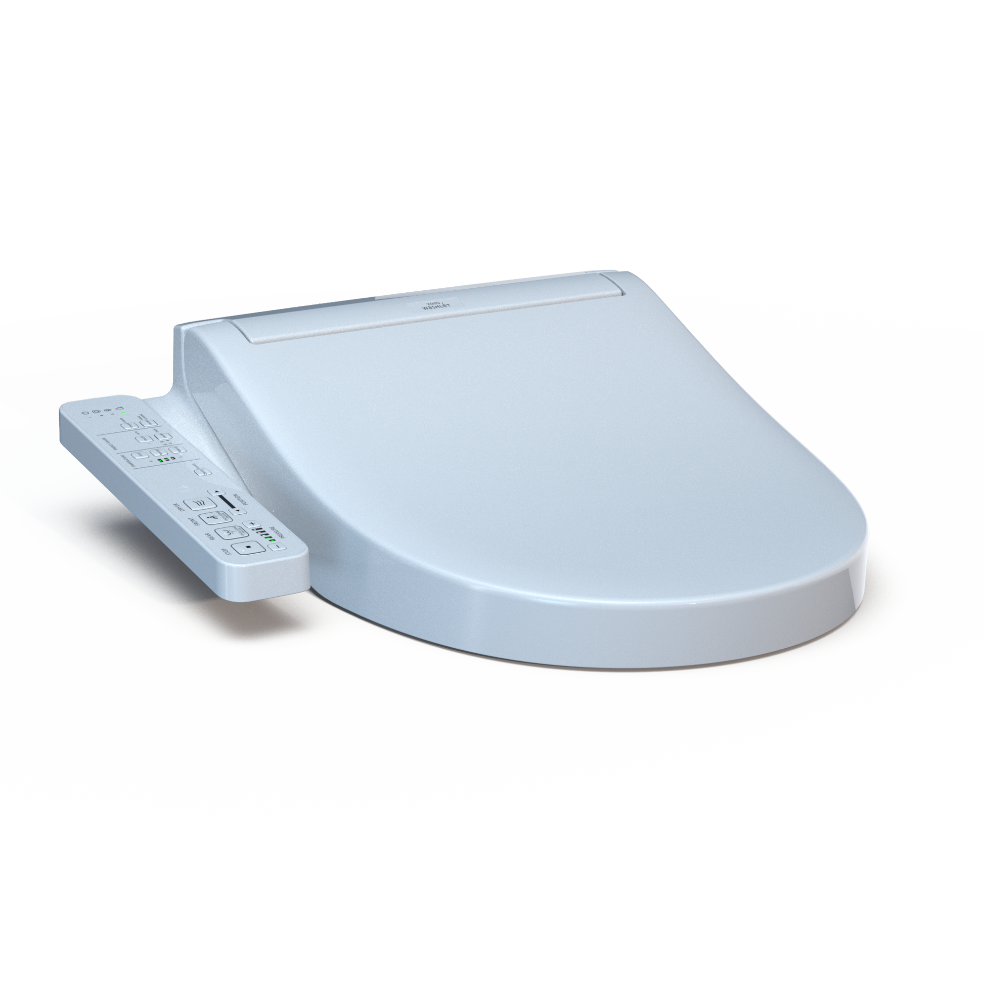 TOTO WASHLET KC2 Electronic Bidet Seat, Round, Cotton White
