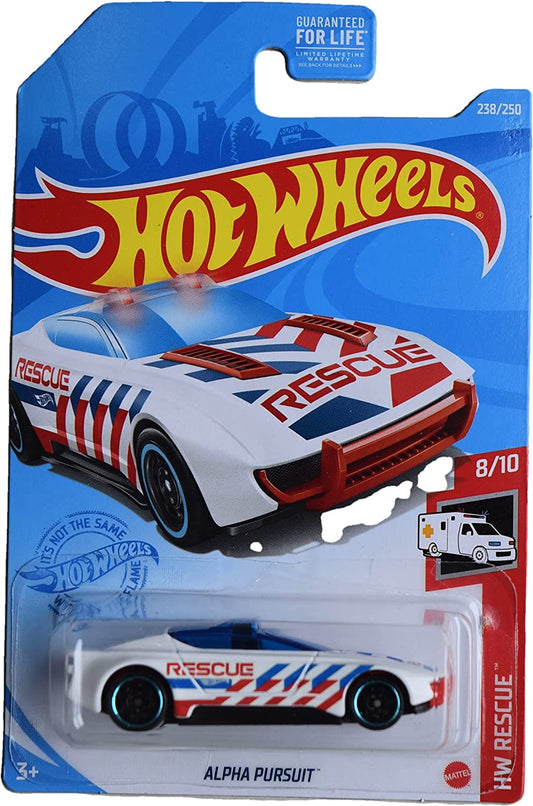 Hot Wheels Alpha Pursuit, HW Rescue 8/10, 238/250
