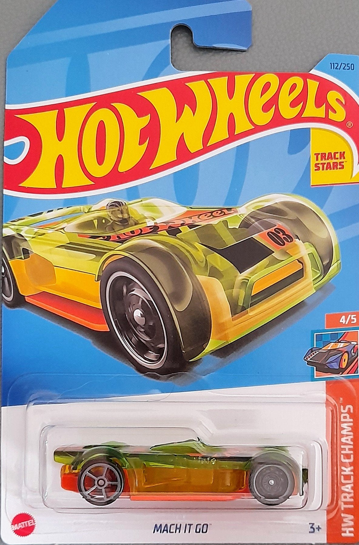 Hot Wheels Mach It Go HW Track Champs 4/5 112/250 - walk-of-famesports