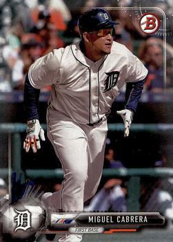 2017 Bowman Miguel Cabrera  # 28 Detroit Tigers