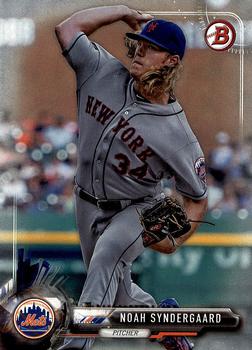 2017 Bowman Noah Syndergaard  # 39 New York Mets