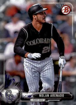 2017 Bowman Nolan Arenado  # 49 Colorado Rockies
