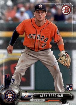 2017 Bowman Alex BregmanÂ  RC # 75 Houston Astros