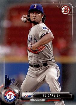2017 Bowman Yu Darvish  # 81 Texas Rangers