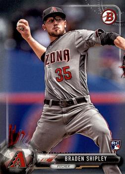 2017 Bowman Braden ShipleyÂ  RC # 83 Arizona Diamondbacks