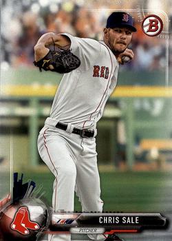 2017 Bowman Chris Sale  # 91 Boston Red Sox