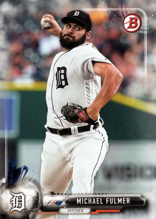 2017 Bowman Michael Fulmer  # 94 Detroit Tigers