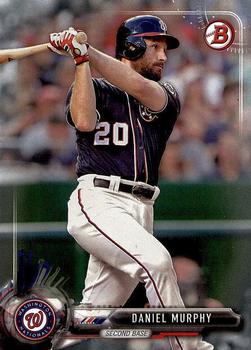 2017 Bowman Daniel Murphy  # 97 Washington Nationals