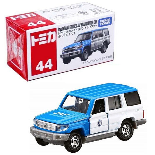 Takara Tomy Tomica Toyota Land Cruiser JAF Road Services Car