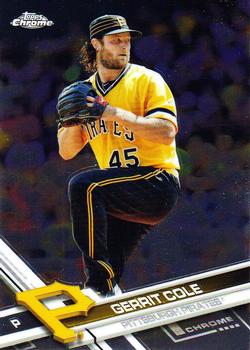 2017 Topps Chrome Gerrit Cole 136 Pittsburgh Pirates