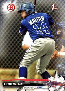 2017 Bowman Prospects Kevin Maitan  BP100 Atlanta Braves