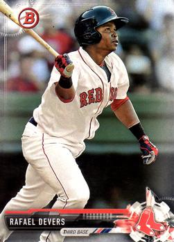 2017 Bowman Prospects Rafael Devers  BP101 Boston Red Sox