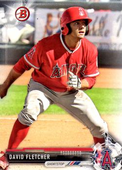 2017 Bowman Prospects David Fletcher  BP113 Los Angeles Angels