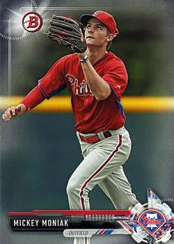 2017 Bowman Prospects Mickey Moniak  BP135 Philadelphia Phillies